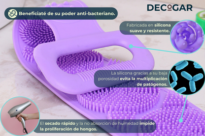 Esponja de Silicona Exfoliante para Ducha