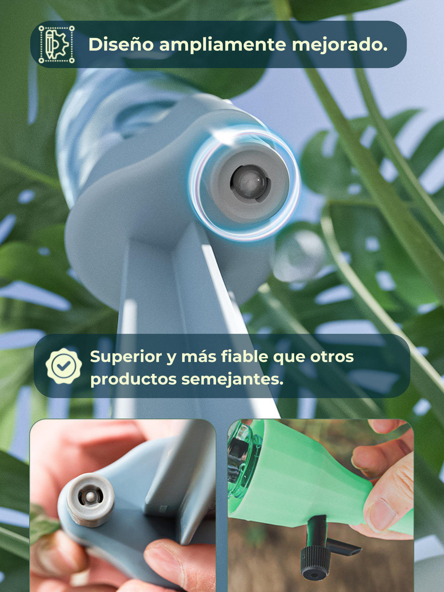 Riego por Goteo Ajustable para Plantas