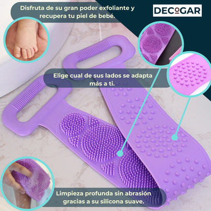 Esponja de Silicona Exfoliante para Ducha