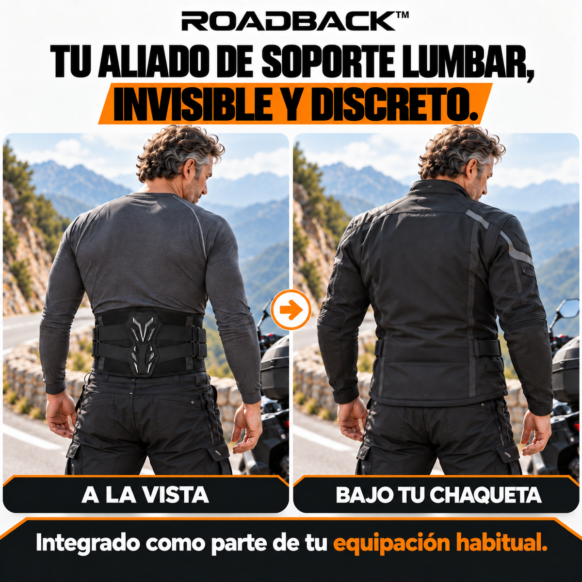 Cinturón Lumbar ROADBACK™