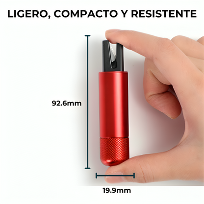 Martillo/Cortador de emergencia para coche.